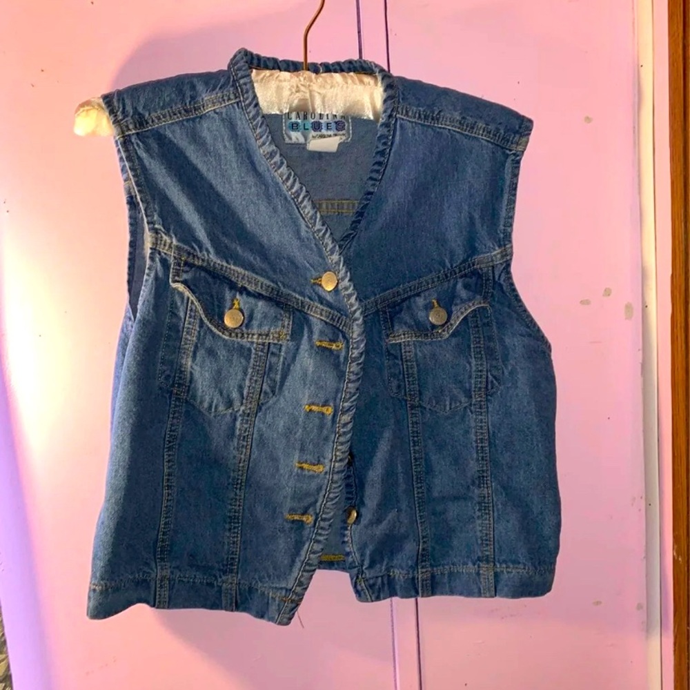 Carolina blues by Carolina Colours Denim vest